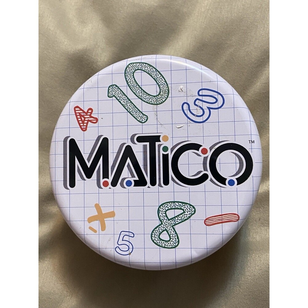 MATICO  Mathematics Matching Educational Card Game  Ages 7+ Quickest Player Win